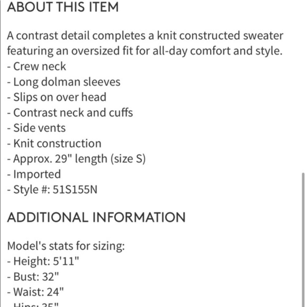 Cloth By Design Light Layering Sweater Size S - Picture 4 of 8